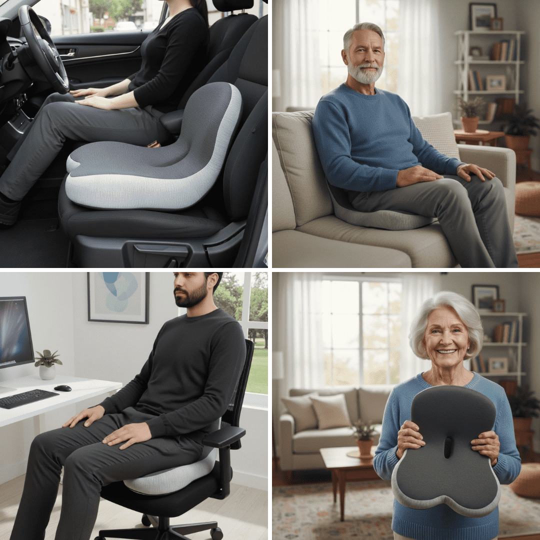 Tronpillow - כרית להקלת כאב גב ושיפור היציבה